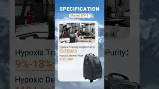 DY-1 Hypoxic Generator for High-altitude Training