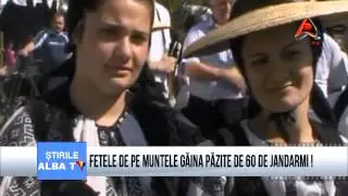 Fetele de pe Muntele Gaina pazite de 60 de jandarmi !