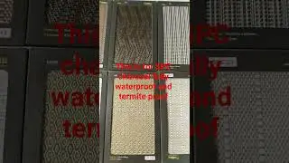 this is for SPC charcoal waterproof termite proof and borer proof first time India all material