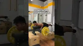 BARBELL BENCH PULL - STRENGTHEN YOUR BACK WITH THIS EXERCISE | TRAIN WITH 3x OLYMPIAN