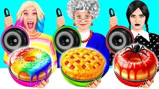 Wednesday vs Babcia | Wojna Kuchenna od Challenge Fun