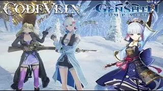Last Code Vein Character Creation feat. Ayaka from Genshin Impact(LATE Project + read desc*)