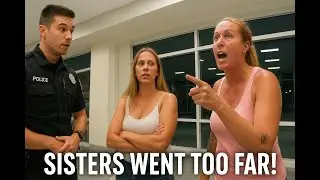Sisters ATTACK Airport Worker After Getting Kicked Off Flight! 😱 Body Cam