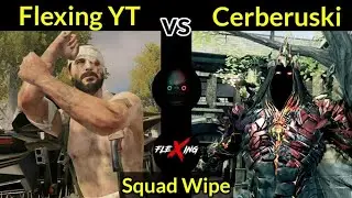 cerberuski vs flexing yt | squad wipes | intense codm fight