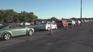 Thousands line up in Killeen as shutdown drives surge in food need