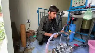 Ro filter plant ke membrane Ke cip Krny  ka treka 