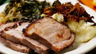 Maple Red-Wine Pork Roast #Shorts | Matthew Francis