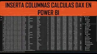 Power BI Modelo Conjuntos de Datos, Columnas Calculadas