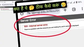 500 internal server error upmsp problem fix | there is a problem with the resource you are looking