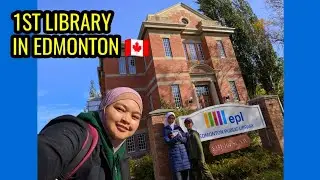 Edmonton public library | 1st library in EDMONTON #yeg #canada #fbreels
