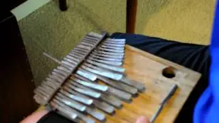 Mbira Huru or Dzavadzimu key Tuning.AVI