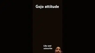 GOJO attitude status #shorts #gojo #anime #jjk #edit #gojosatoruedit