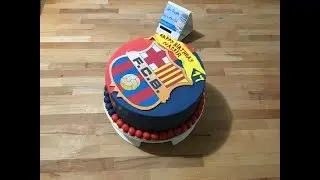 Barcelona torte كيكة برشلونة.