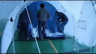 Emergency Tent Temporary Shelter Field Tent Disaster Relief Humanitarian Shelter