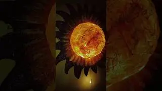 Diy SUN LAMP🌞❤️ #trending #shorts #diy #sunlamp #sun #viralvideo #art #lamp