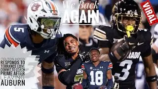 Colton Hood RESPONDS To Terrance Love Commit To COACH PRIME After Leaving Auburn HERE 🤯
