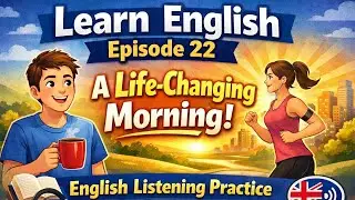 “Learn English Episode 22 | A Life-Changing Morning | English Listening Practice for Beginners”