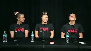 Utah Gymnastics Post-Meet Press Conference 4.3.25 | NCAA Regionals