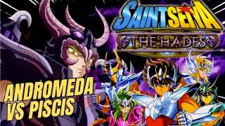 SAINT SEIYA ps2 ANDROMEDA vs PISCIS