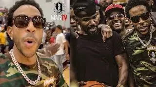 Ludacris, Larenz Tate & Jamie Foxx 