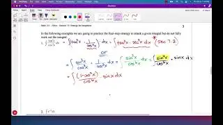 Section 7.5: Strategy for Integration