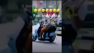 Funny Musical Ride: Scooter Trombone Serenade#scooterantics #trombonehumor #musicalprank