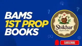 BAMS 1st professional year all subjects Books 