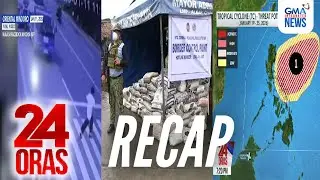 24 Oras: (Part 2) Alert level 4 sa Mayon, pinaghahandaan; Unang bagyo ng 2026?; atbp