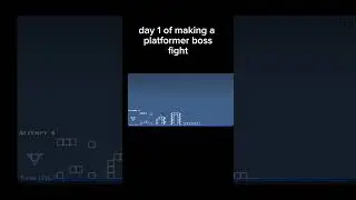 day 1 of making a platformer boss fight