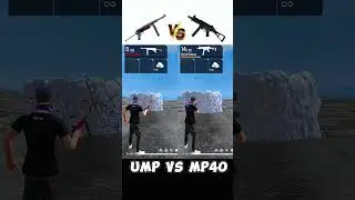 FREEFIRE UMP Vs MP40 🤯🔥#freefire #shorts #ffshorts #trendingshorts #freefiremax#mixpro#foryou