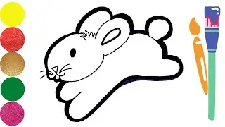 Quyonning rasmini chizing I Animal art drawing I खरगोश का चित्र बनाइए I Bir tavşan resmi &ccedil;izin