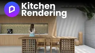 Визуализация кухни: SketchUp + D5 (полное руководство)