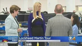 President Donald Trump's Advisor Ivanka Trump Visits Lockheed Martin