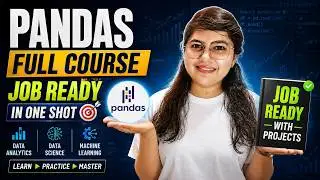 Pandas Full Course (2026) | Python Pandas for beginners | AI, ML & Data Science | Priyanshi Rathore