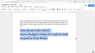 A Quick Tip About Changing Google Docs Font Sizes