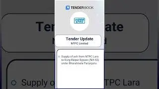 Tender Updates Today | ₹81 Cr NTPC, ₹13 Cr Railway & More | August 21, 2025