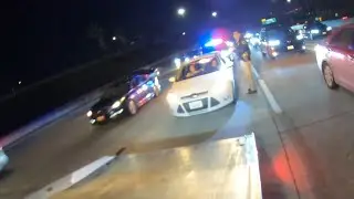 LDT #480    FORD FOCUS THIRSTY FOR GAS BLOCKING LANES  122025    #LIGHTDUTYTOW