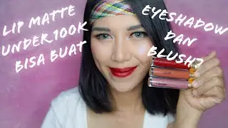 LIP MATTE BISA BUAT MATA DAN PIPI?? | REVIEW POPPY DHARSONO