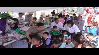 Entrega de Juguetes Club Le&oacute;n 2015