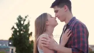 depositphotos 271321978 stock video affectionate sincere love couple kiss