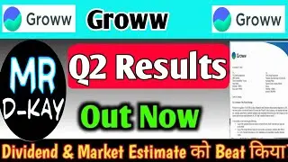 Groww Q2 Results 2026 🔥Groww Share  Latest News, Groww IPO, Billionbrains Garage Ventures Share News