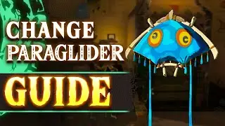 How to Change Paraglider Designs in Zelda Tears of the Kingdom | Guide & Walkthrough