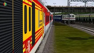 12353 Howrah to Lal Kuan Weekly SF EXP || Open Rails || MSTS Passenger train Activity || NTG Gaming