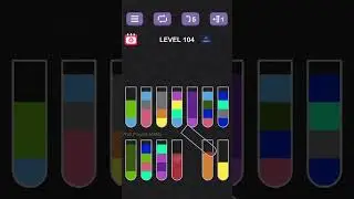 Water sort puzzle  level 101 -105 easy strategy || Please Support Our Channel 