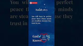 Perfect Peace for the Trusting  | Isaiah 26:3