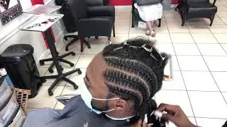 Clean,fresh,cornrows MAN BRAIDS