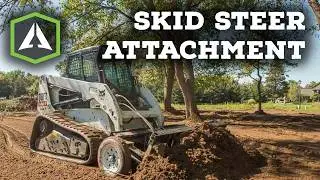 SR3 Grading Rake Skid Steer Attachment - Command Series