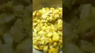 Tasty giant taro roots recipe 😋😋
