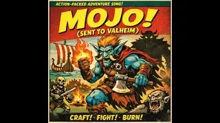 MOJO! (Sent to Valheim) &ndash; 1960s Style Action Theme Song | Retro Viking Adventure