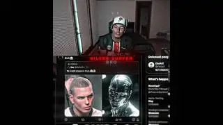 Silver surfer mogged marlon ⚡- marlon stream |#shorts #looksmaxxing #mogging